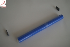 TEKNEK DCR6 g.válec 150mm -modrý, +uložení PM12325SP. DOPRODEJ zásob.